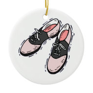 Saddle Shoes and Radio ornament