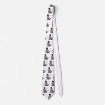 SADDLE UP: COWBOY: PENCIL ART NECKTIE