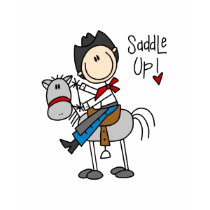 Saddle Up Cowboy Tshirts and Gifts by stick_figures Saddle Up Cowboy Tshirts and Gifts
