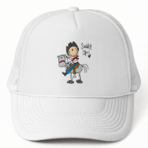 Saddle Up Cowboy Tshirts and Gifts hats by stick_figures Saddle Up Cowboy Tshirts and Gifts hats