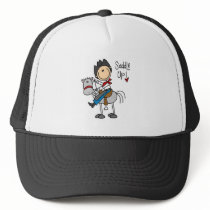 Saddle Up Cowboy Tshirts and Gifts hats by stick_figures Saddle Up Cowboy Tshirts and Gifts hats