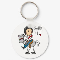 Saddle Up Cowboy Tshirts and Gifts keychains