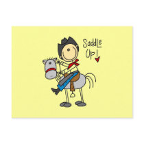 Saddle Up Cowboy Tshirts and Gifts postcards