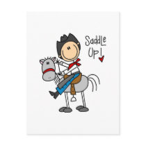 Saddle Up Cowboy Tshirts and Gifts postcards