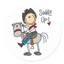 Saddle Up Cowboy Tshirts and Gifts stickers