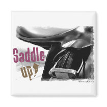 Saddle Up! magnets by PaintingPony Saddle Up! magnets