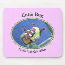 Saddleback Caterpillar Cutie Bug Mouse Pad