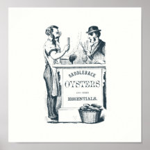 Saddleback Oysters Print