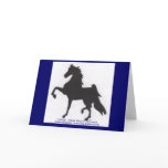 Saddlebred Greeting Card
