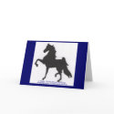 Saddlebred Greeting Card