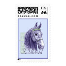  - American Saddlebred Head Study Illustration on Saddlebred t-shirts and gifts. This beautifully elegant drawing of an American Saddlebred Horse is featured in both brown and blue hues. The artist Robin Nuttall has exquisitely captured the breed's nobility and refinement in this beautiful piece of art.: Sizes 