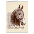  - American Saddlebred Head Study Illustration on Saddlebred t-shirts and gifts. This beautifully elegant drawing of an American Saddlebred Horse is featured in both brown and blue hues. The artist Robin Nuttall has exquisitely captured the breed's nobility and refinement in this beautiful piece of art.: Sizes 