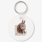  - American Saddlebred Head Study Illustration on Saddlebred t-shirts and gifts. This beautifully elegant drawing of an American Saddlebred Horse is featured in both brown and blue hues. The artist Robin Nuttall has exquisitely captured the breed's nobility and refinement in this beautiful piece of art.: Sizes 