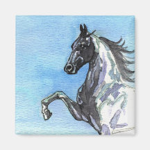 Saddlebred Horse Art Magnet