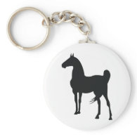 Saddlebred Horse Keychains