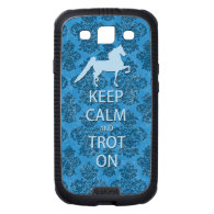 Saddlebred - Keep Calm Galaxy S III Case Samsung Galaxy SIII Cases