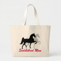 Saddlebred Mom Canvas Bag