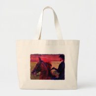 Saddlebred Tote Bag