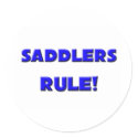 Saddlers Rule! stickers