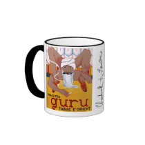 Sadhu Guru Mug Black by chadwickandspector Sadhu Guru Mug Black