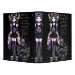 "Sadie" Gothic Emo Fairy Art Binder