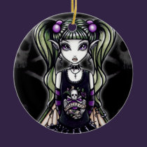 "Sadie" Gothic Fairy Ornament
