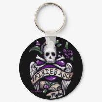 "Sadie" Skull Punk Keychain