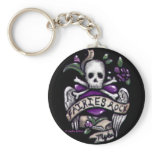 "Sadie" Skull Punk Keychain