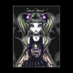 Sadie's  "Come Home ! " Gothic Fairy Postcard