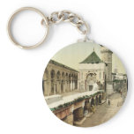 Sadiky Hospital, Tunis, Tunisia classic Photochrom Keychains