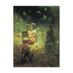 Sadko in the Underwater Kingdom by Ilya Repin Postcards
