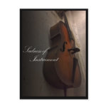 sadness of instrument post card