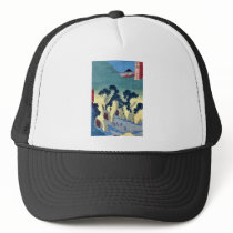 Sado by Ando, Hiroshige Ukiyoe Mesh Hats