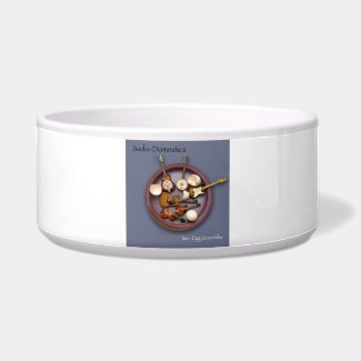 Sado-Domestics Two-Egg Scrambler Dog Bowl