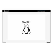SadOS laptop skin (branded)