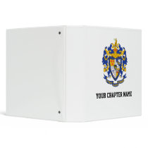 SAE Coat of Arms Color 3 Ring Binder
