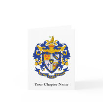 SAE Coat of Arms Color Greeting Cards