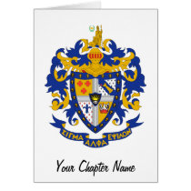 SAE Coat of Arms Color Greeting Card