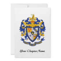 SAE Coat of Arms Color Custom Invite