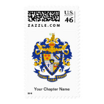 SAE Coat of Arms Color Postage