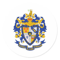 SAE Coat of Arms Color Stickers