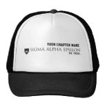 SAE Fraternity Brand Black Hats