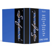 Safari albums - customize wording binders