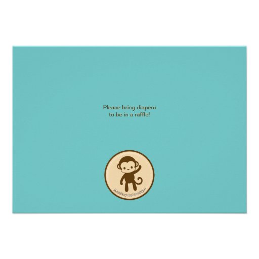 Safari Animals Baby Shower Invitation DDS