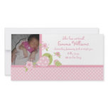 Safari Babiez Birdie Photo Birth Announcement Picture Card