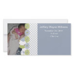 Safari Babiez Birth Announcement-Boy Customized Photo Card