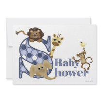 Safari Baby Shower Invitation