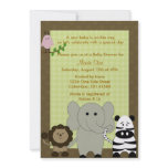 Safari Baby Shower Invitations