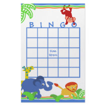 Safari Bingo Custom Stationery