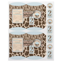 Safari Boy BLU Mini Puff Box 2 Custom Flyer